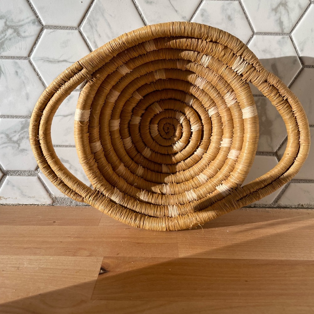 Handcrafted Woven Basket - Picture 2 of 7